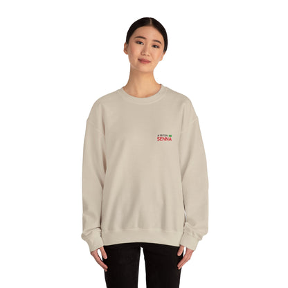 Ayrton Senna Crewneck Sweatshirt - Track Star