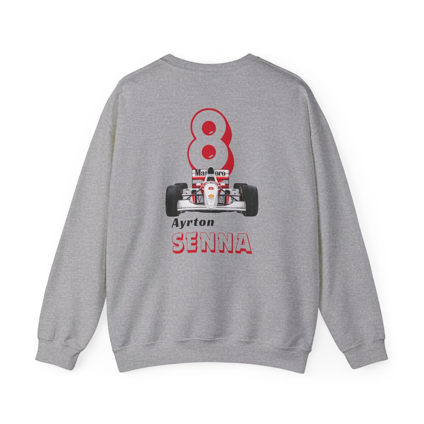 Ayrton Senna Crewneck Sweatshirt - Track Star