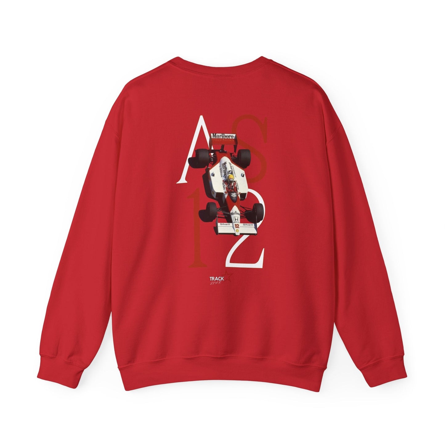 Ayrton Senna Crewneck Sweatshirt - Track Star