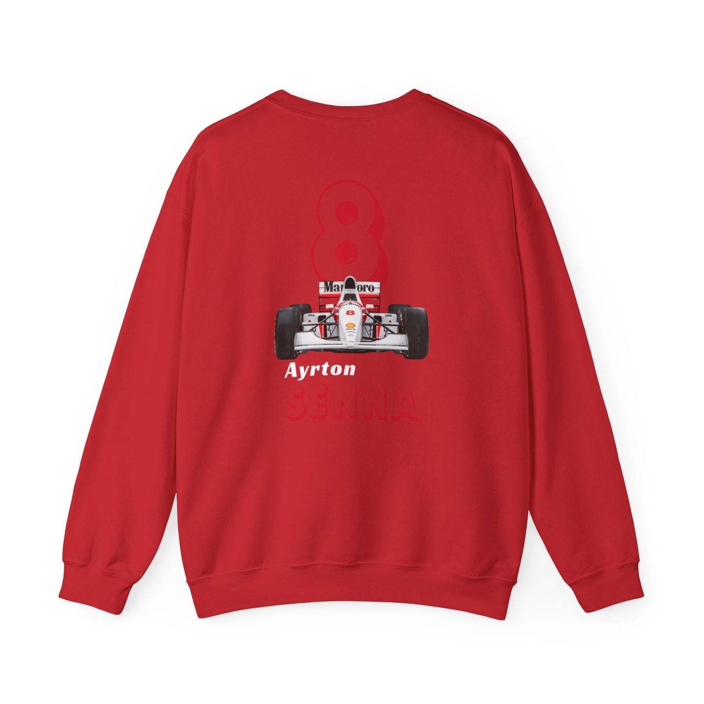 Ayrton Senna Crewneck Sweatshirt - Track Star