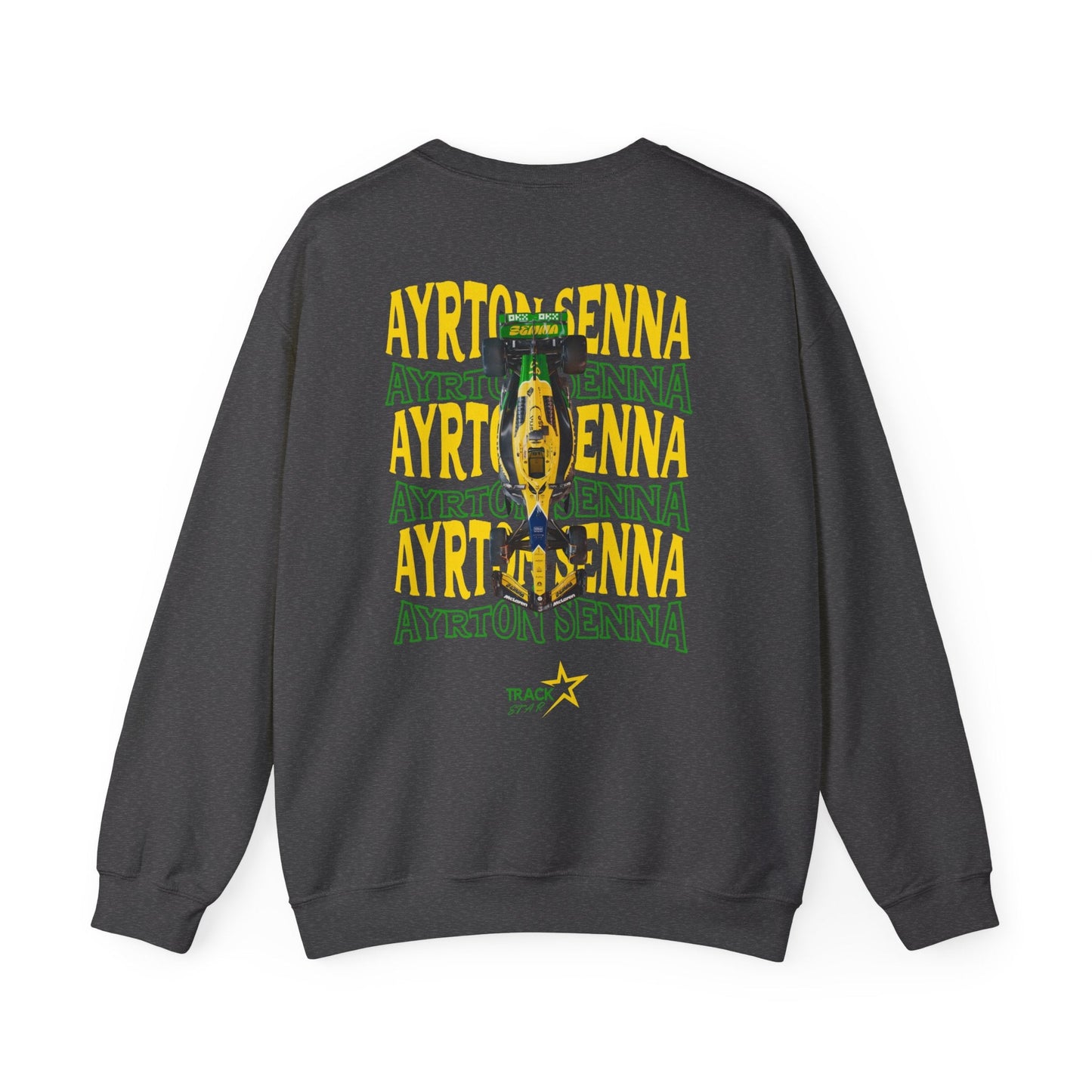 Ayrton Senna Crewneck Sweatshirt - Track Star