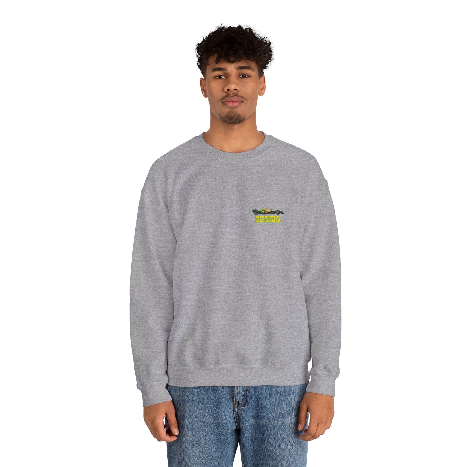 Ayrton Senna Crewneck Sweatshirt - Track Star