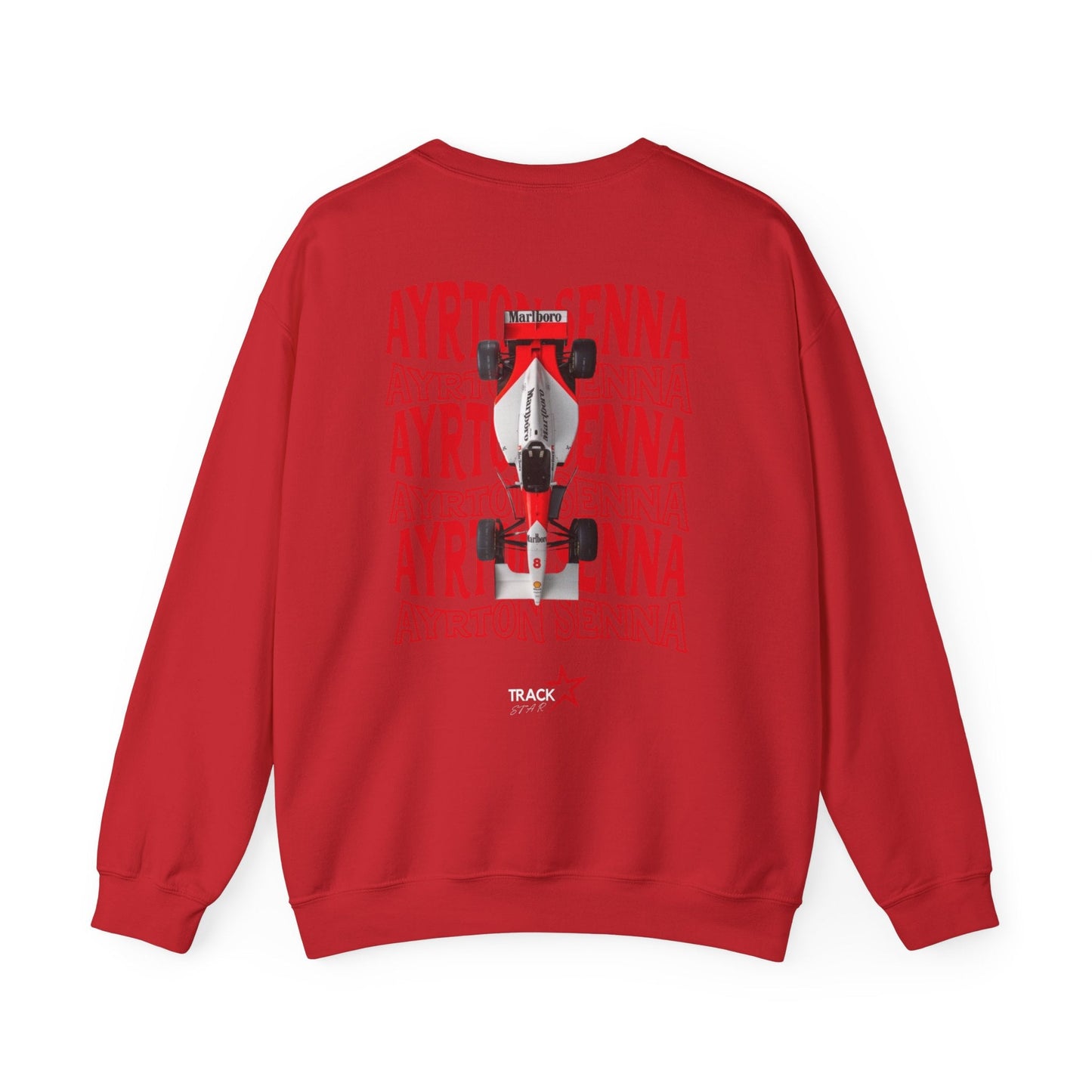 Ayrton Senna Crewneck Sweatshirt - Track Star