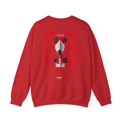 Ayrton Senna Crewneck Sweatshirt - Track Star