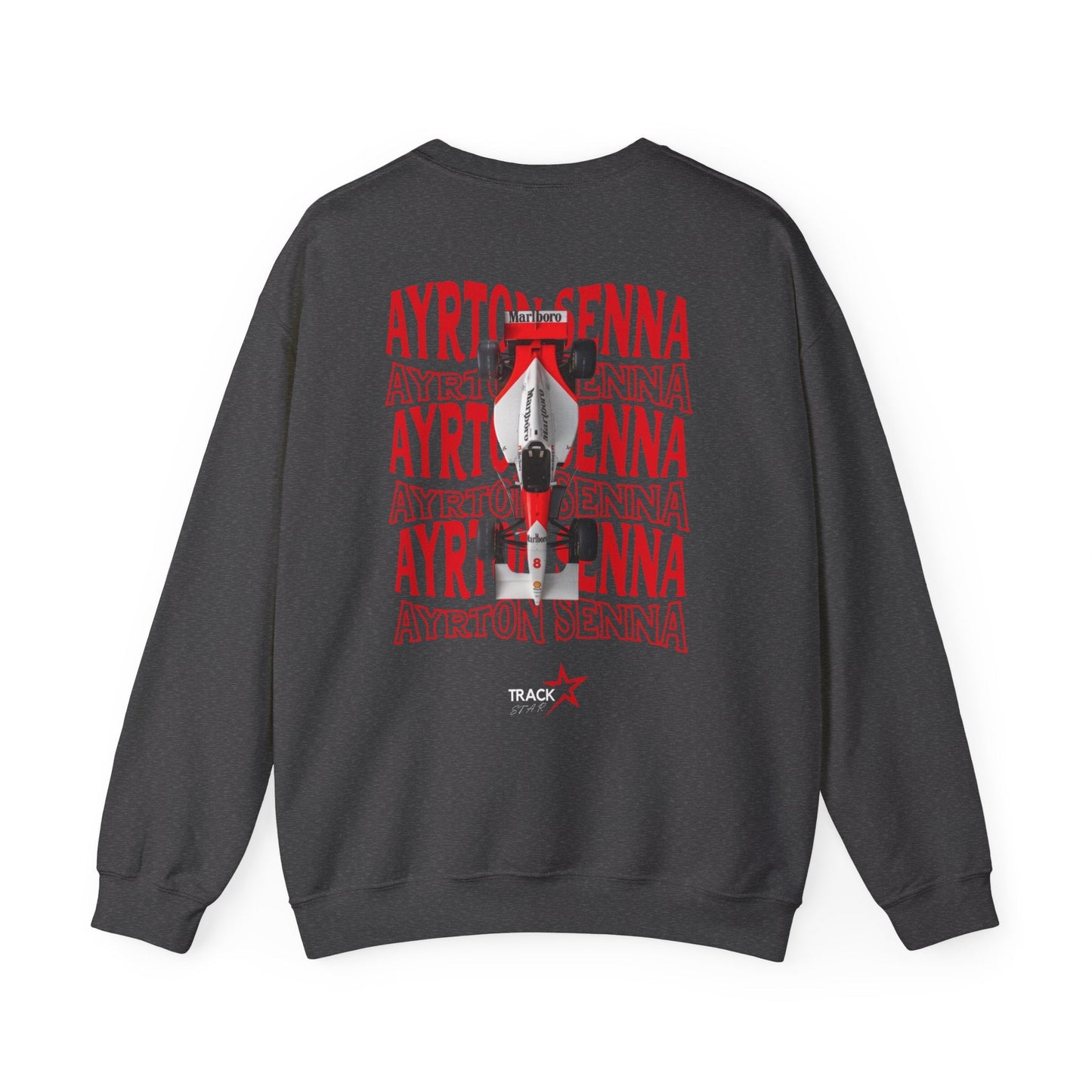 Ayrton Senna Crewneck Sweatshirt - Track Star