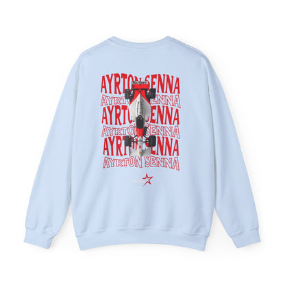 Ayrton Senna Crewneck Sweatshirt - Track Star