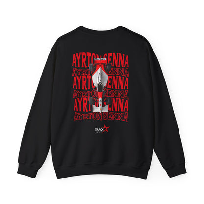 Ayrton Senna Crewneck Sweatshirt - Track Star