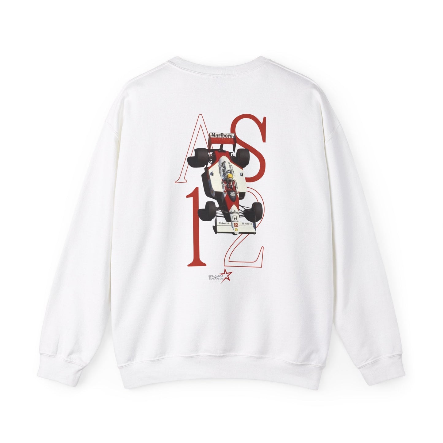 Ayrton Senna Crewneck Sweatshirt - Track Star