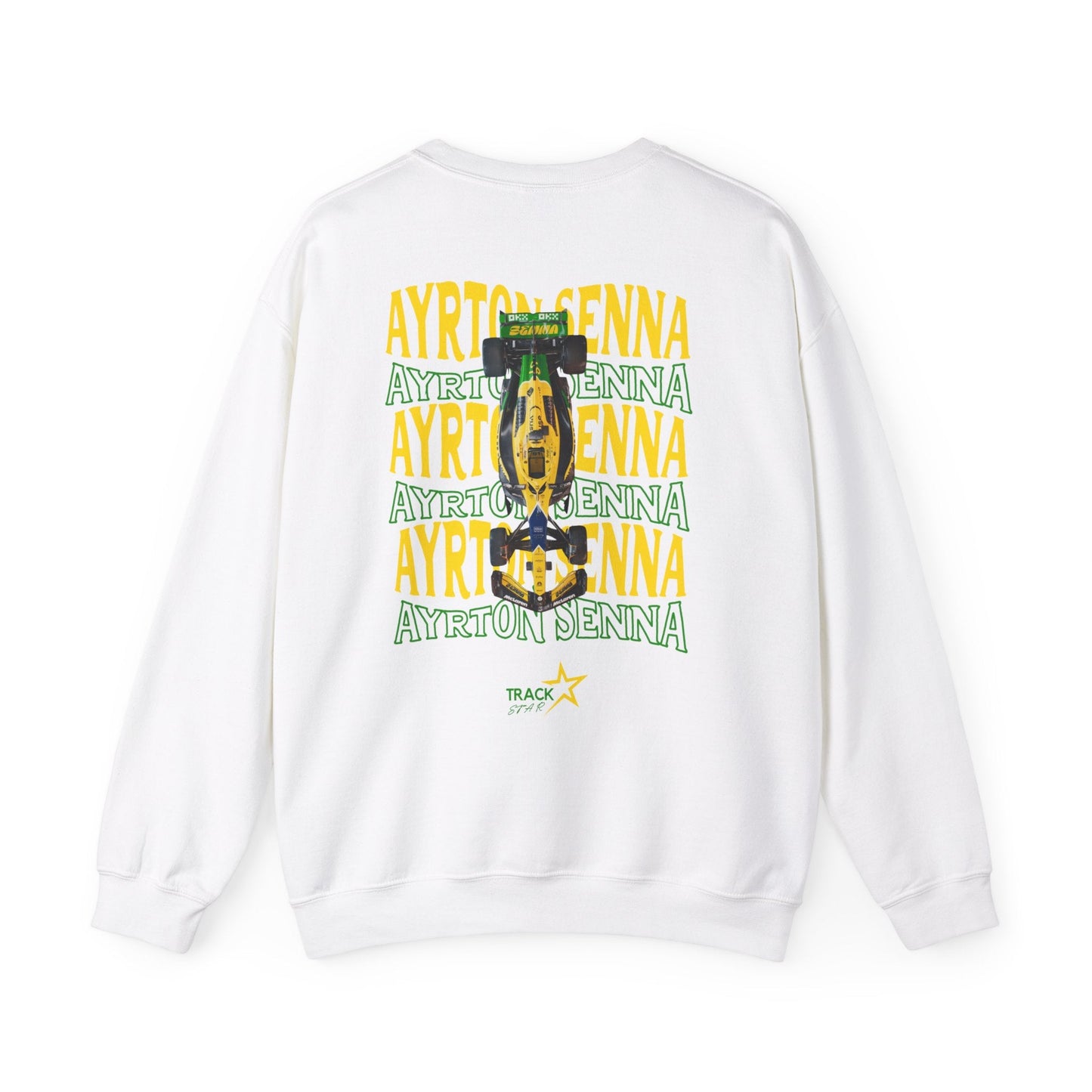 Ayrton Senna Crewneck Sweatshirt - Track Star