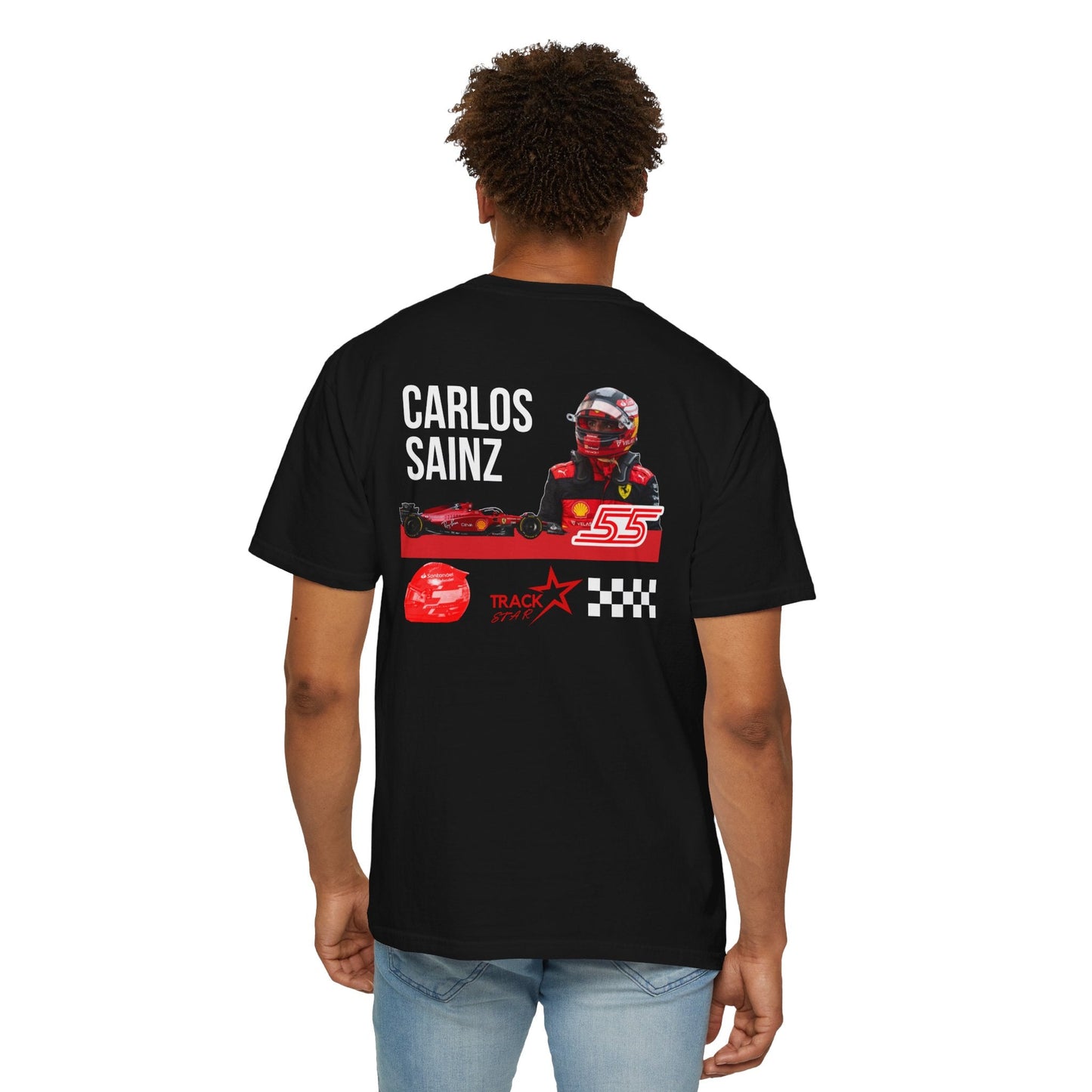 Carlos Sainz Comfort Color T-shirt - Track Star