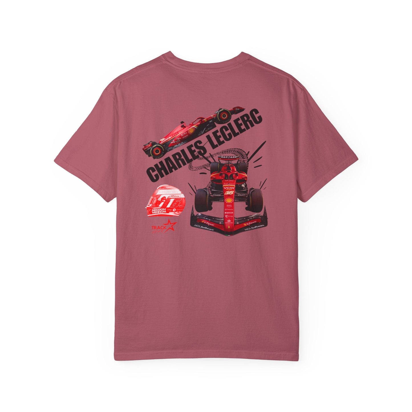 Charles Leclerc Comfort Color T-shirt - Track Star