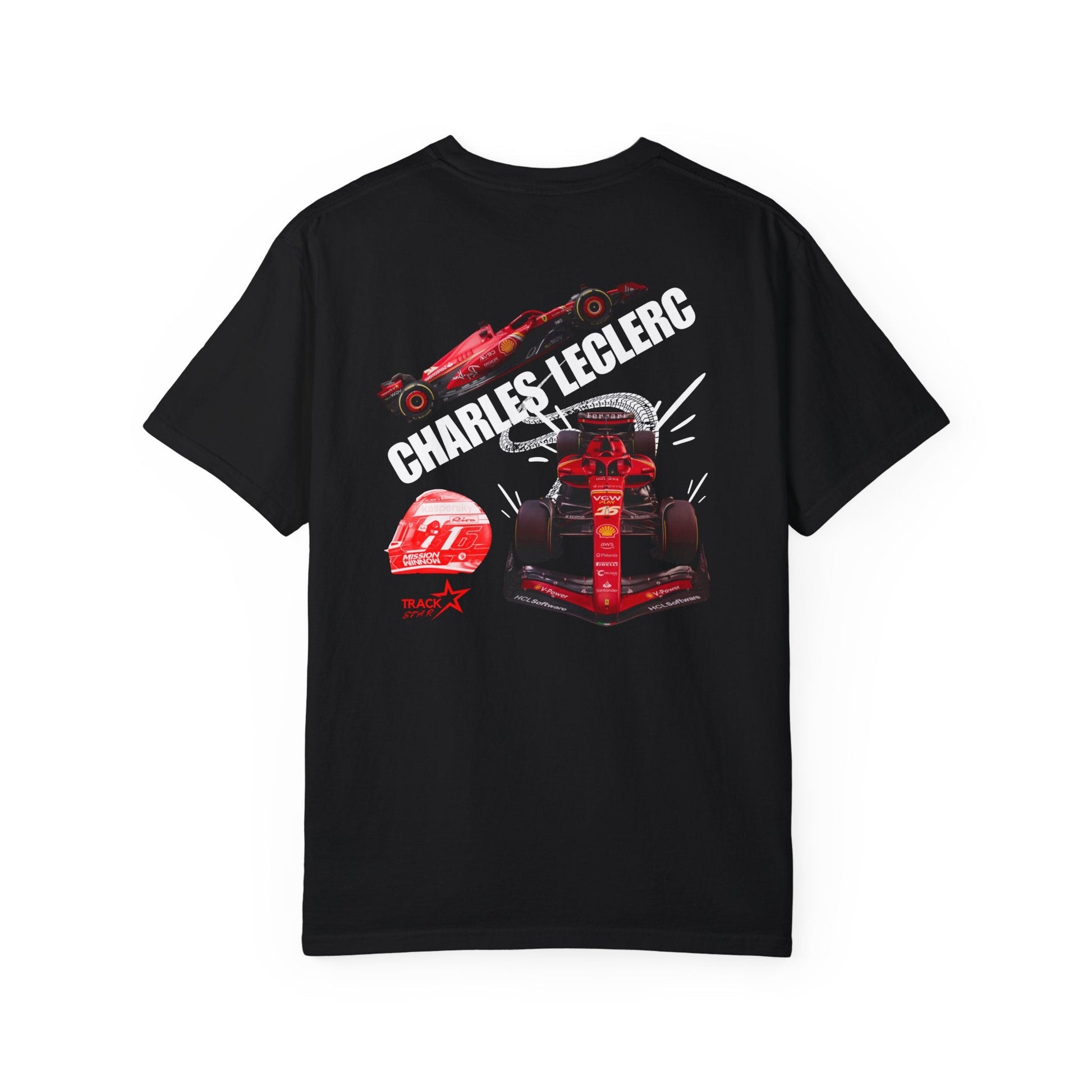 Charles Leclerc Comfort Color T-shirt - Track Star