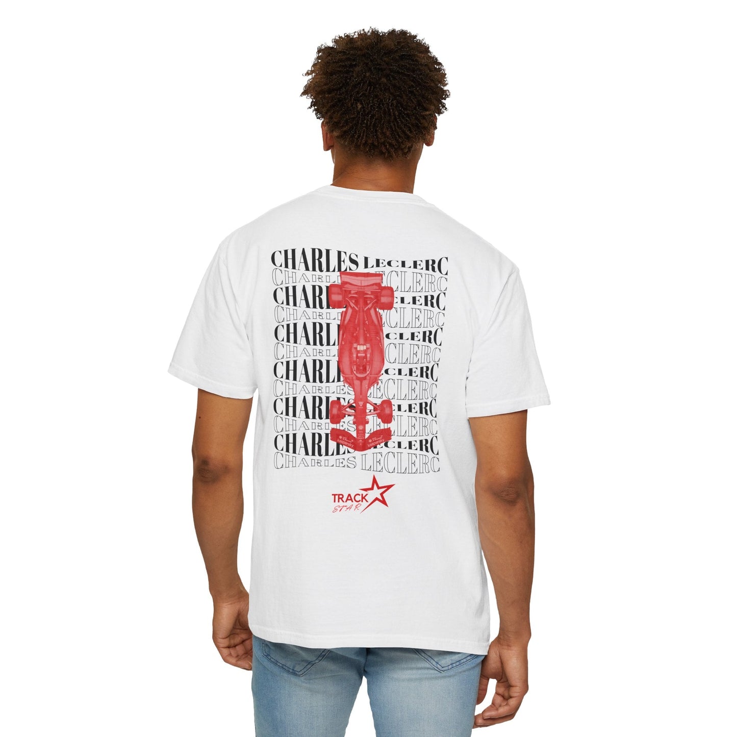 Charles Leclerc Comfort Color T-shirt - Track Star