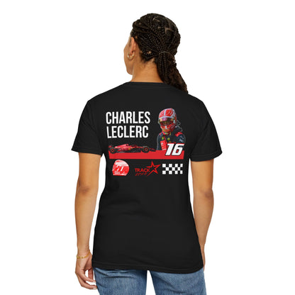 Charles Leclerc Comfort Color T-shirt - Track Star