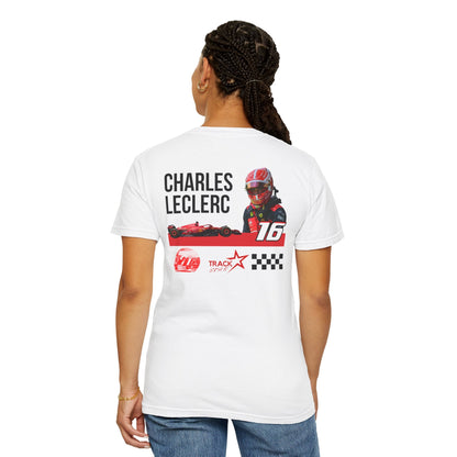 Charles Leclerc Comfort Color T-shirt - Track Star