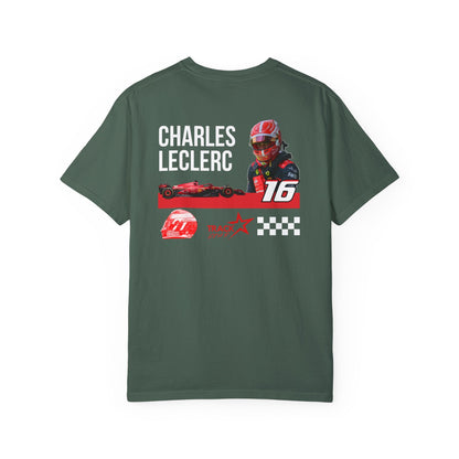 Charles Leclerc Comfort Color T-shirt - Track Star