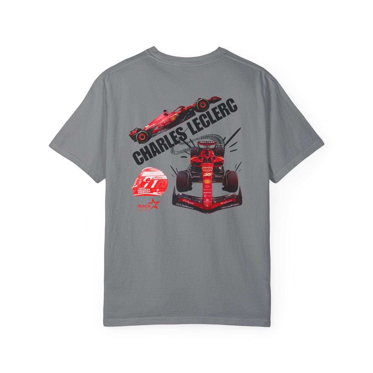 Charles Leclerc Comfort Color T-shirt - Track Star