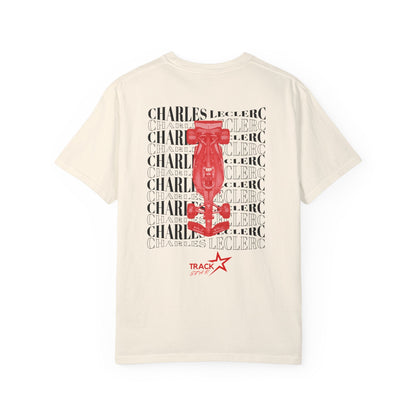 Charles Leclerc Comfort Color T-shirt - Track Star