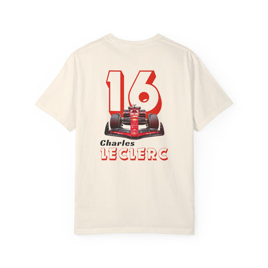 Charles Leclerc Comfort Color T-shirt - Track Star