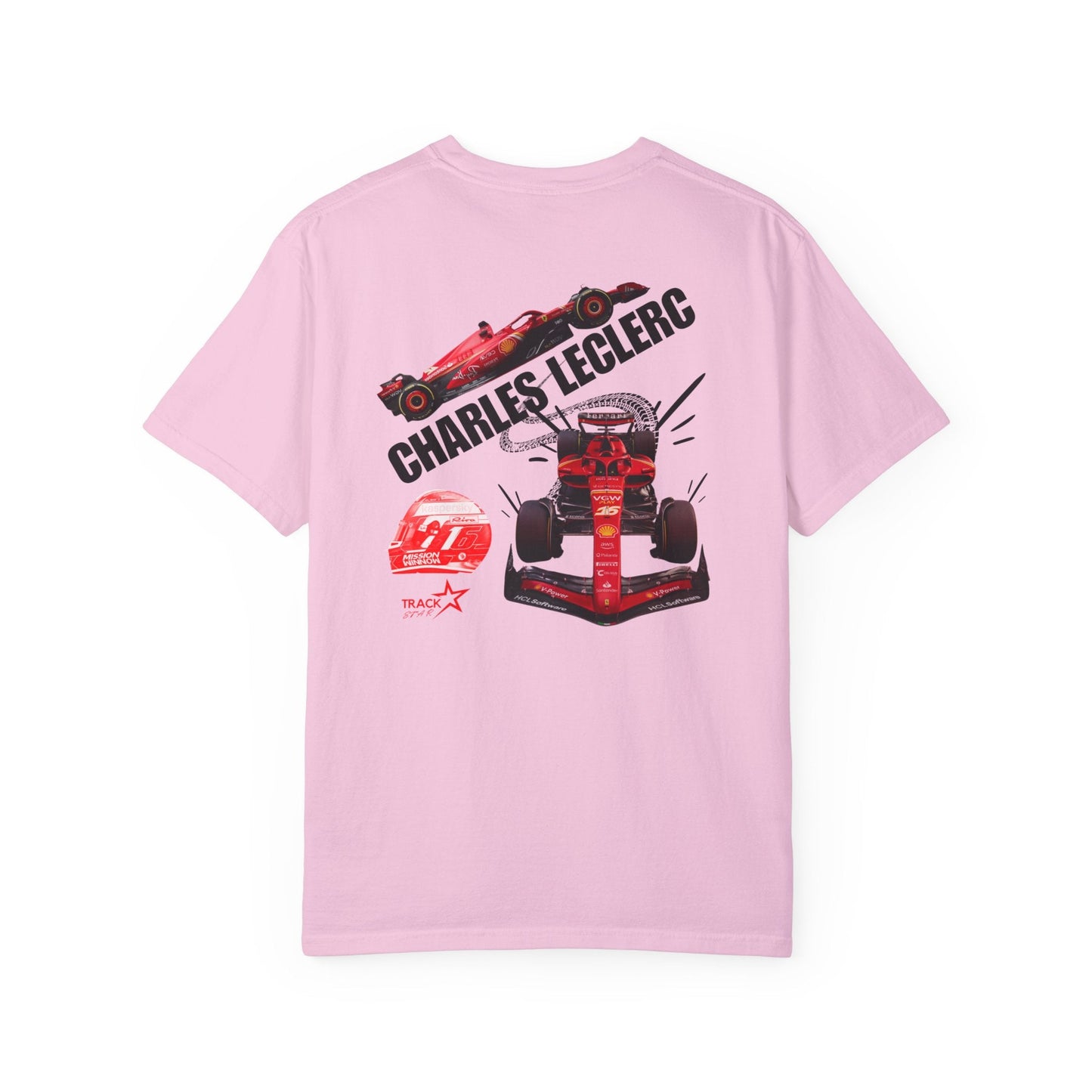 Charles Leclerc Comfort Color T-shirt - Track Star