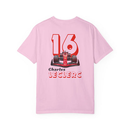 Charles Leclerc Comfort Color T-shirt - Track Star