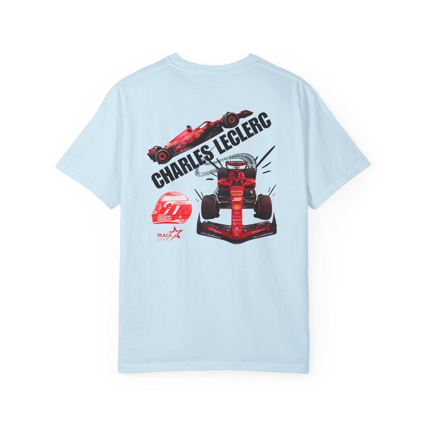 Charles Leclerc Comfort Color T-shirt - Track Star