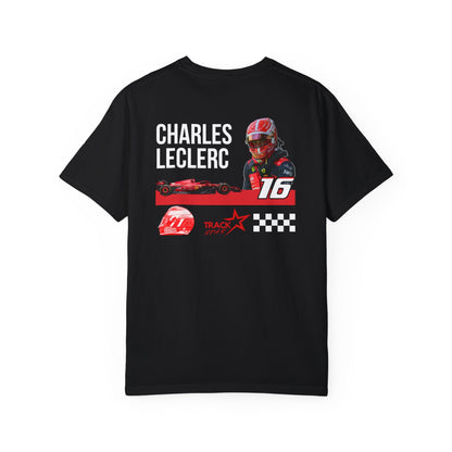 Charles Leclerc Comfort Color T-shirt - Track Star