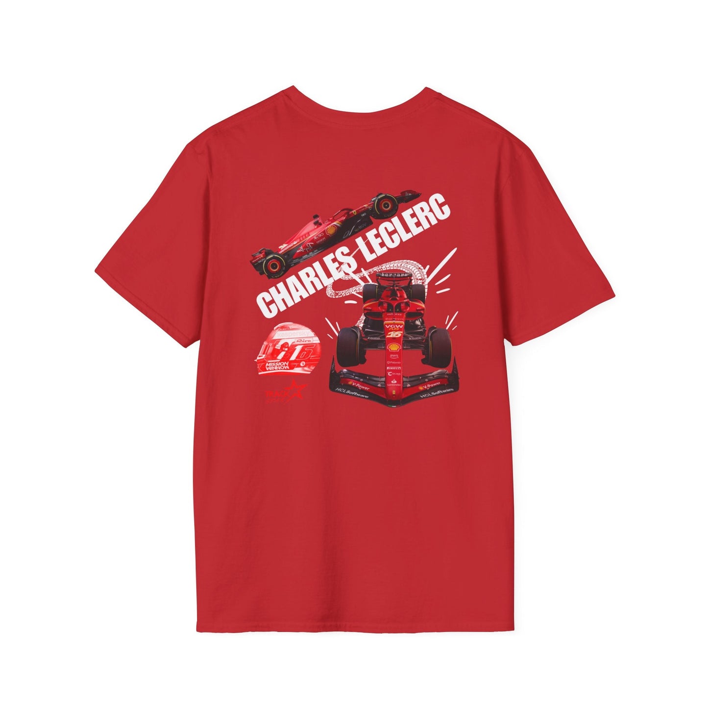 Charles Leclerc Cotton T-shirt - Track Star