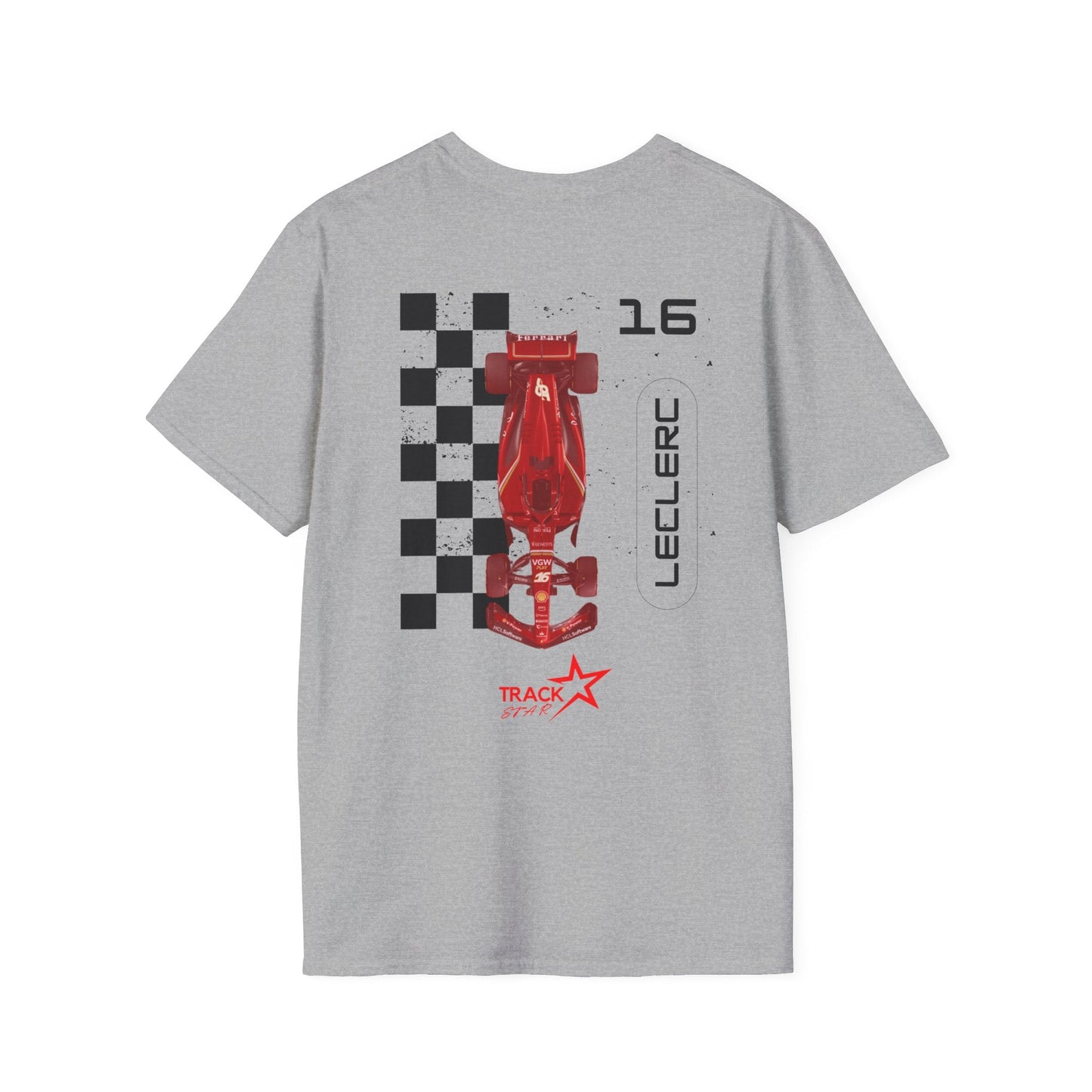 Charles Leclerc Cotton T-shirt - Track Star