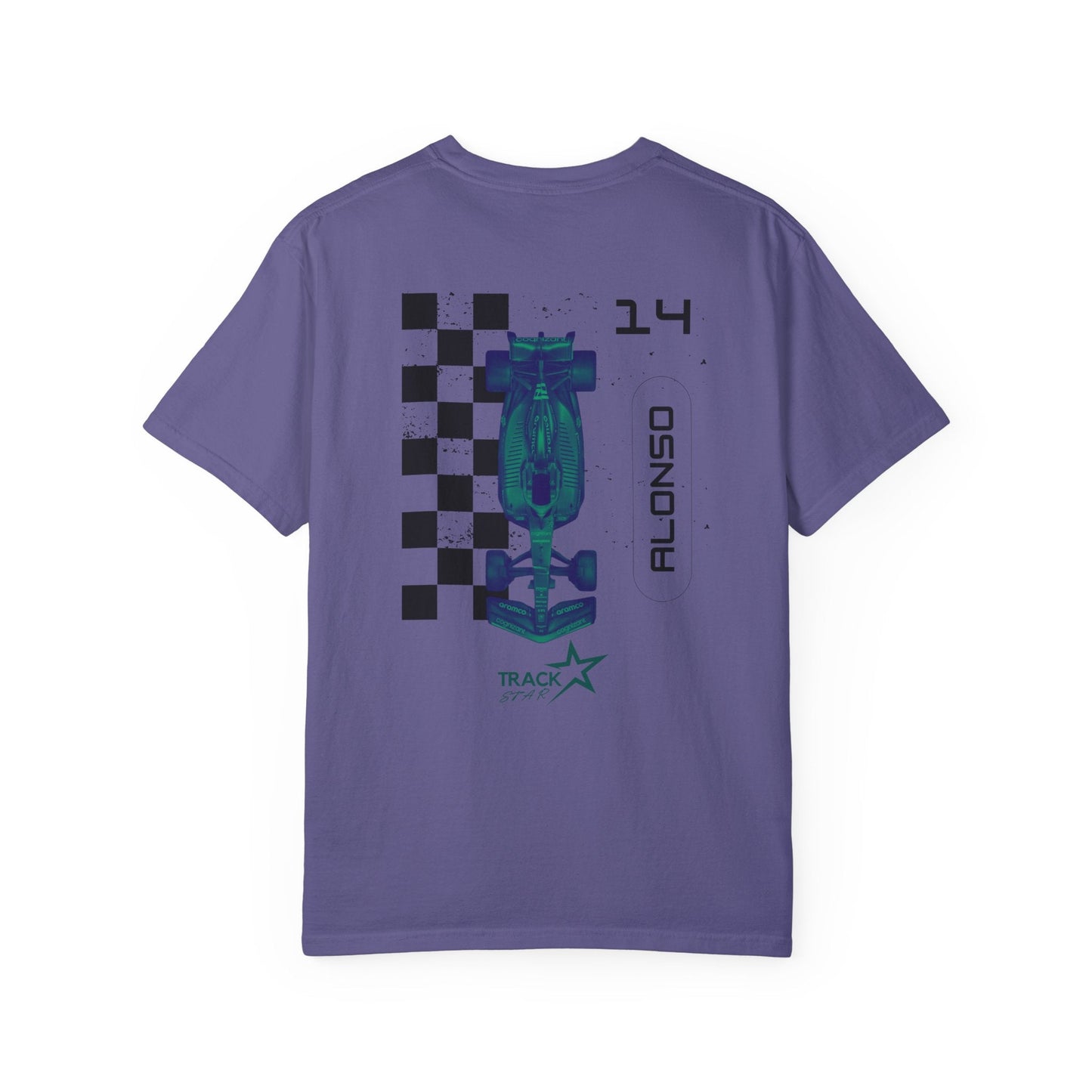 Fernando Alonso Comfort Color T-shirt - Track Star