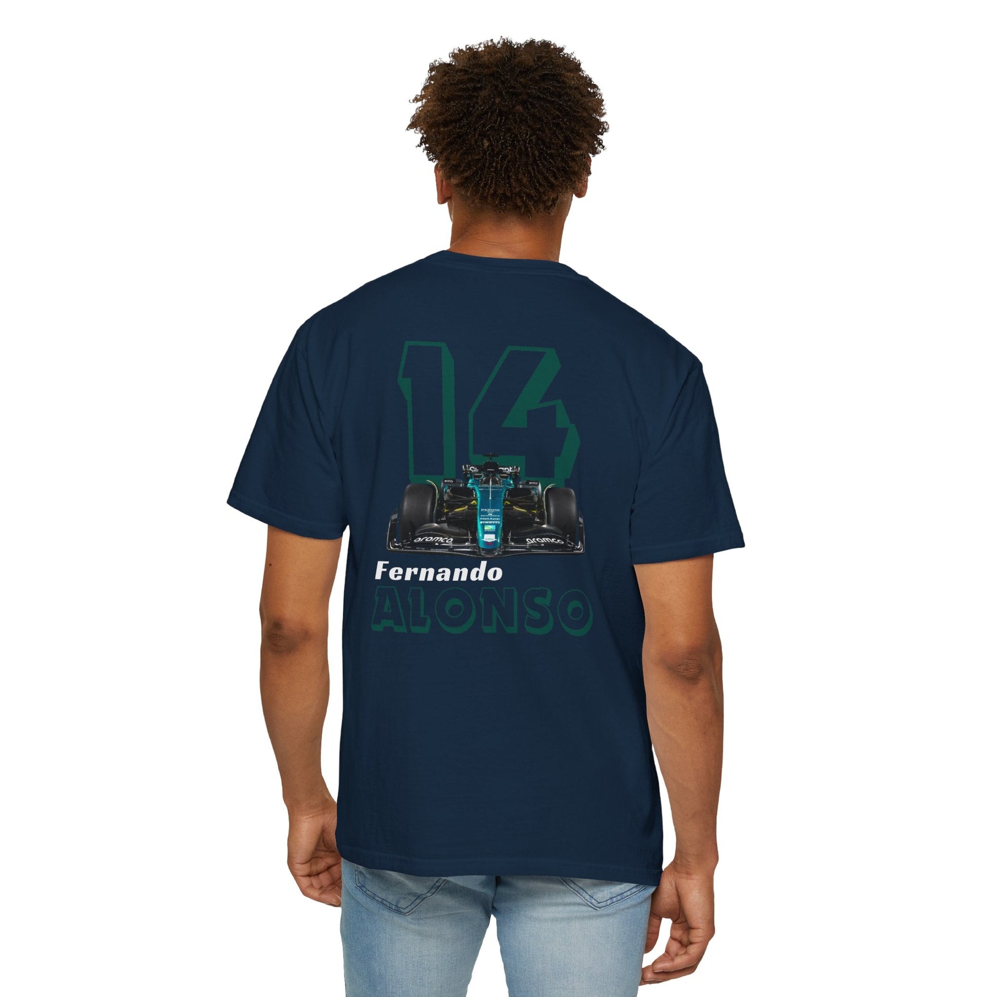 Fernando Alonso Comfort Color T-shirt - Track Star