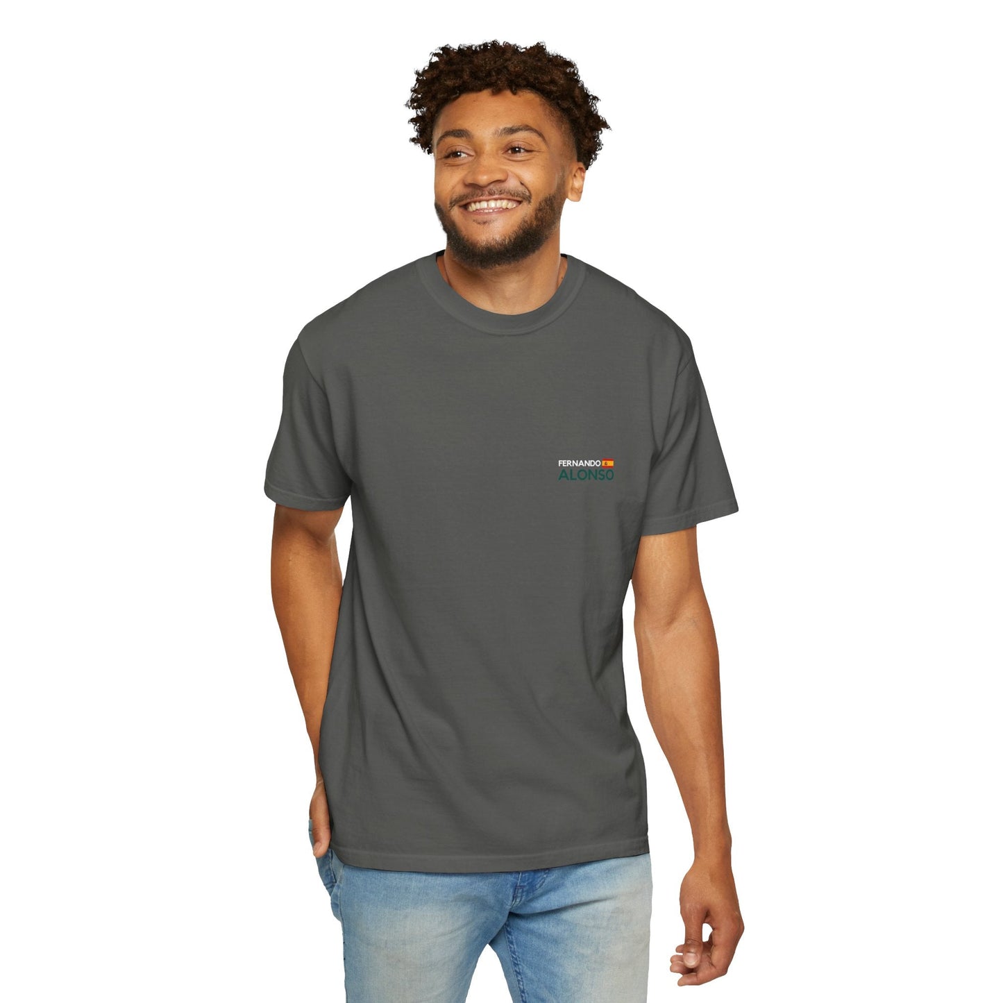 Fernando Alonso Comfort Color T-shirt - Track Star