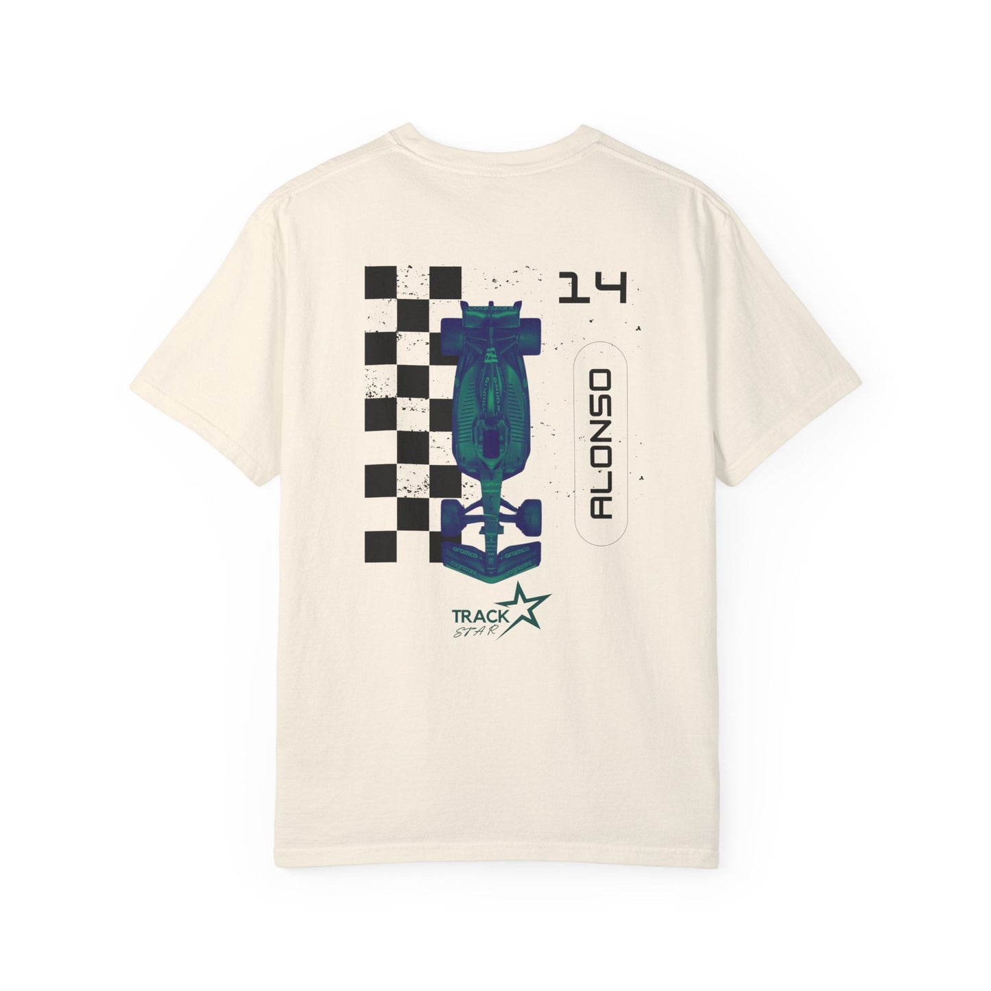 Fernando Alonso Comfort Color T-shirt - Track Star