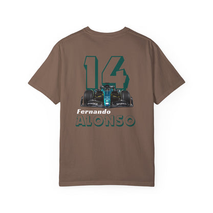 Fernando Alonso Comfort Color T-shirt - Track Star