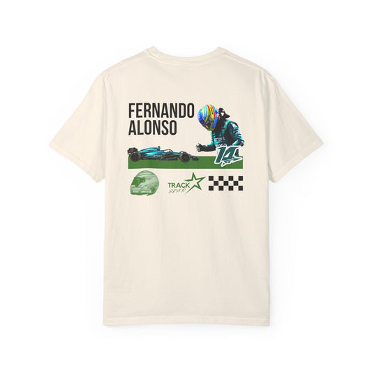 Fernando Alonso Comfort Color T-shirt - Track Star