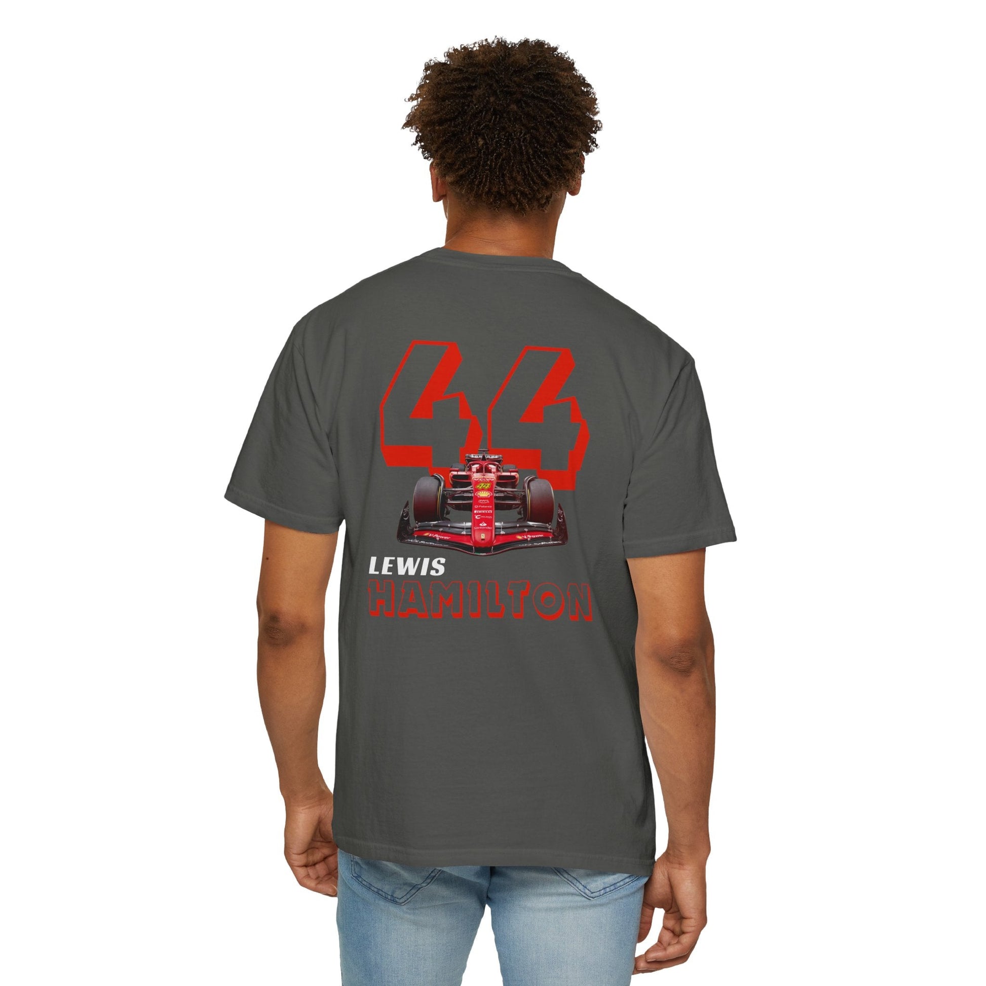 Lewis Hamilton Comfort Color T-shirt - Track Star