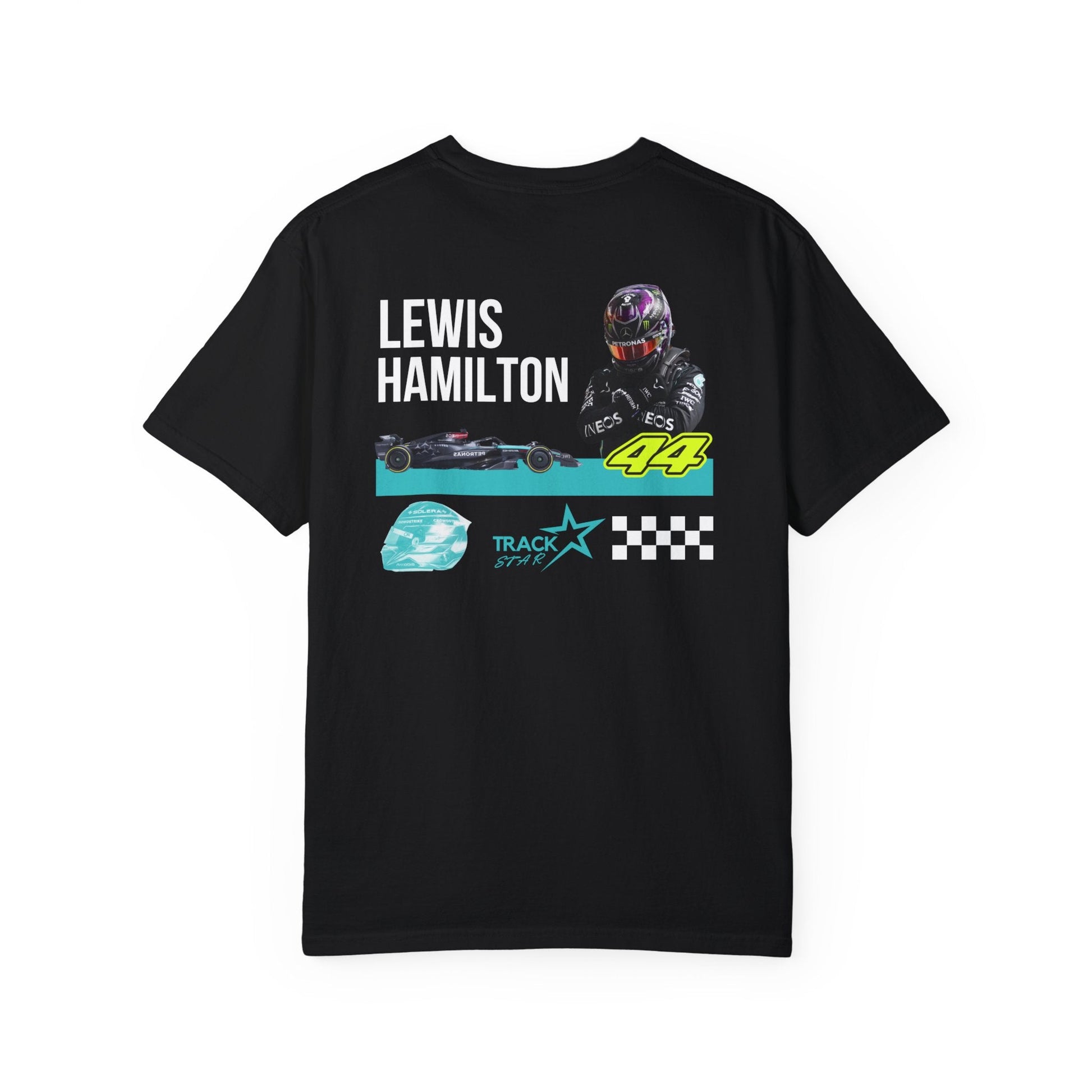 Lewis Hamilton Comfort Color T-shirt - Track Star