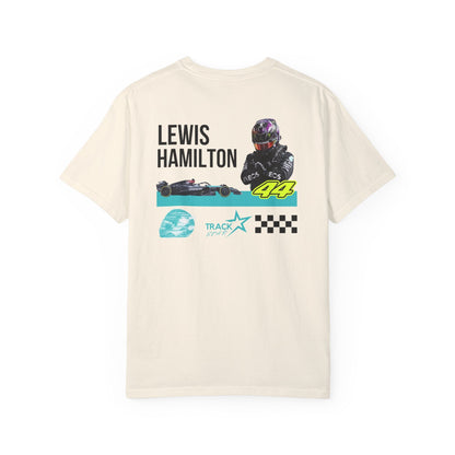 Lewis Hamilton Comfort Color T-shirt - Track Star