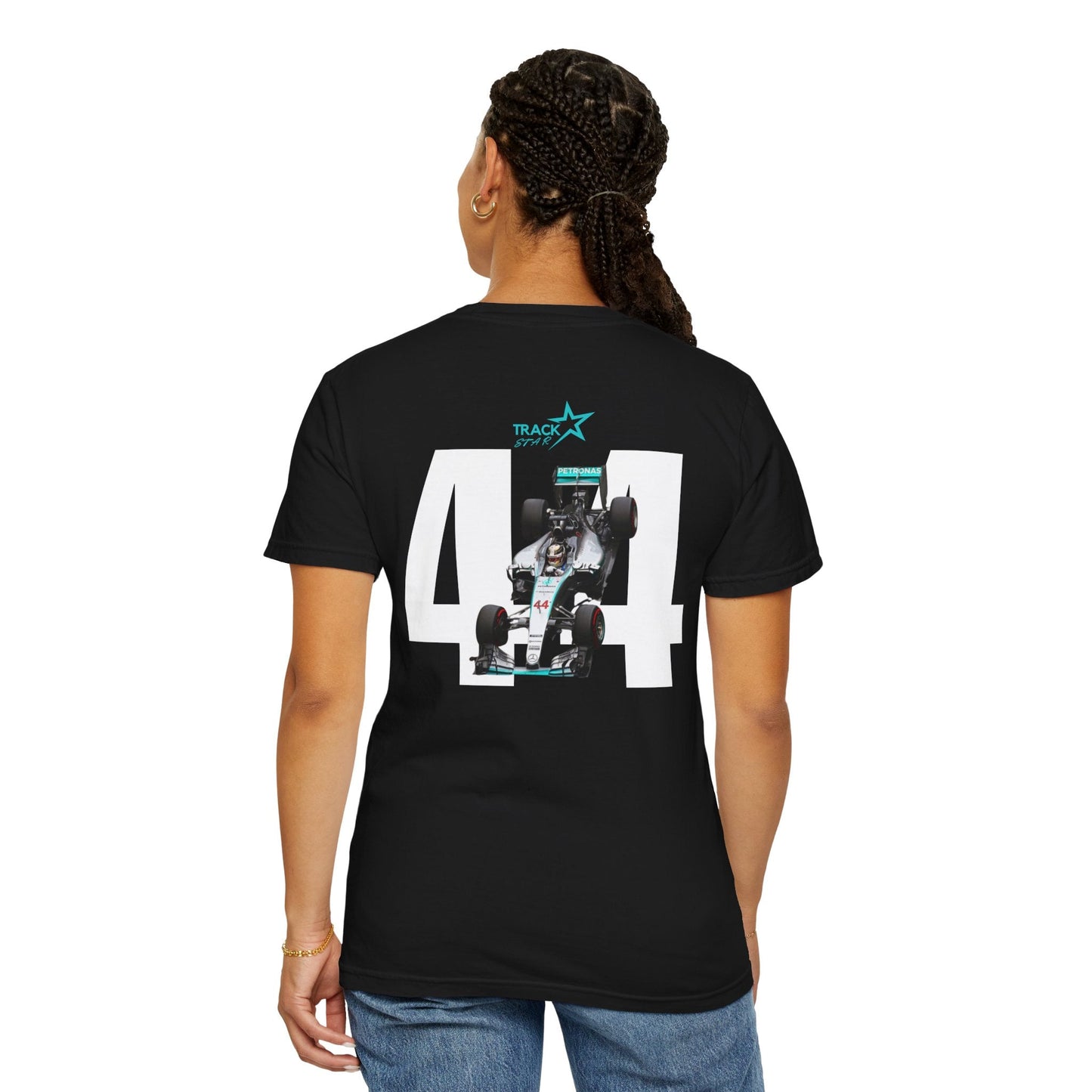 Lewis Hamilton Comfort Color T-shirt - Track Star