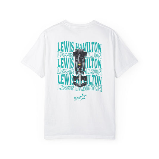 Lewis Hamilton Comfort Color T-shirt - Track Star