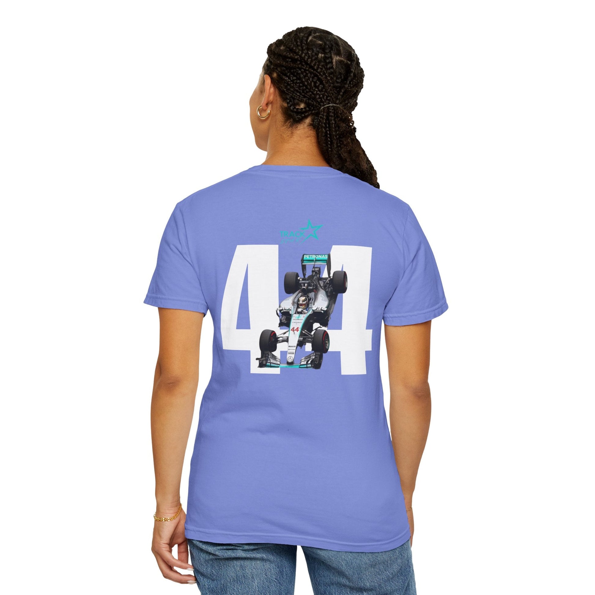 Lewis Hamilton Comfort Color T-shirt - Track Star