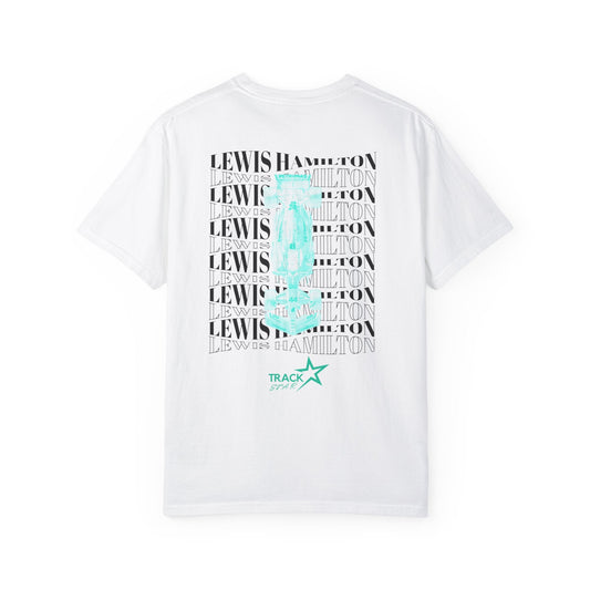 Lewis Hamilton Comfort Color T-shirt - Track Star