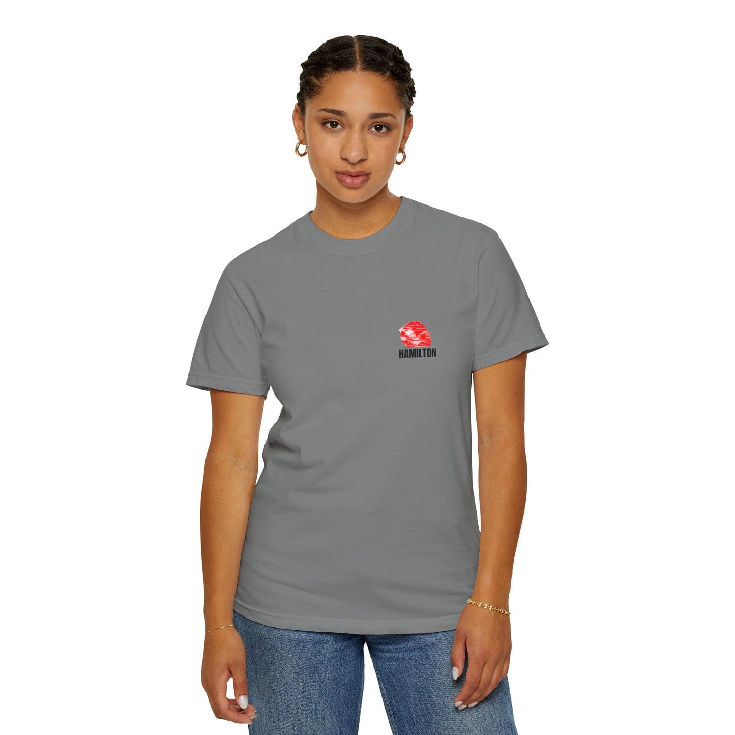 Lewis Hamilton Comfort Color T-shirt - Track Star