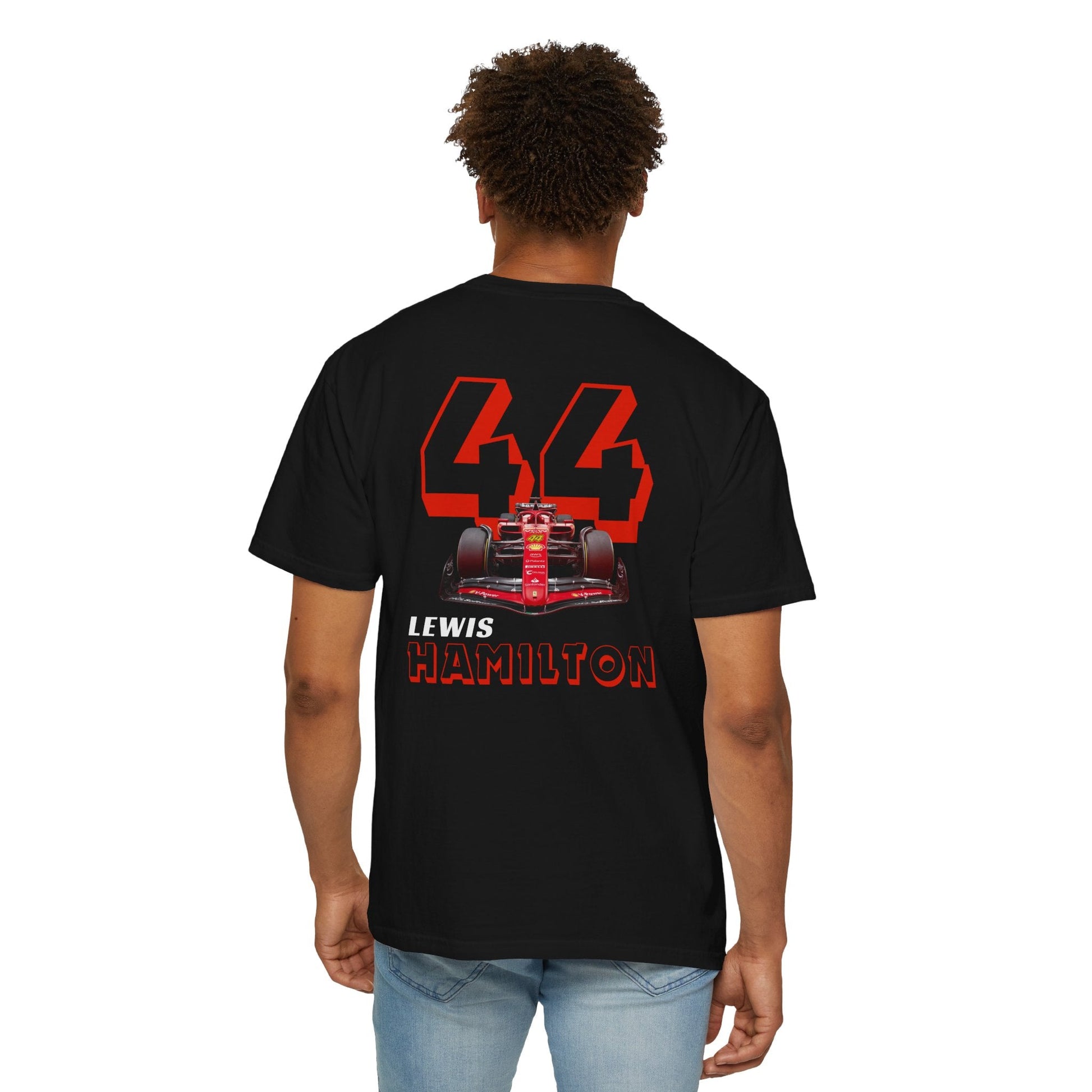 Lewis Hamilton Comfort Color T-shirt - Track Star