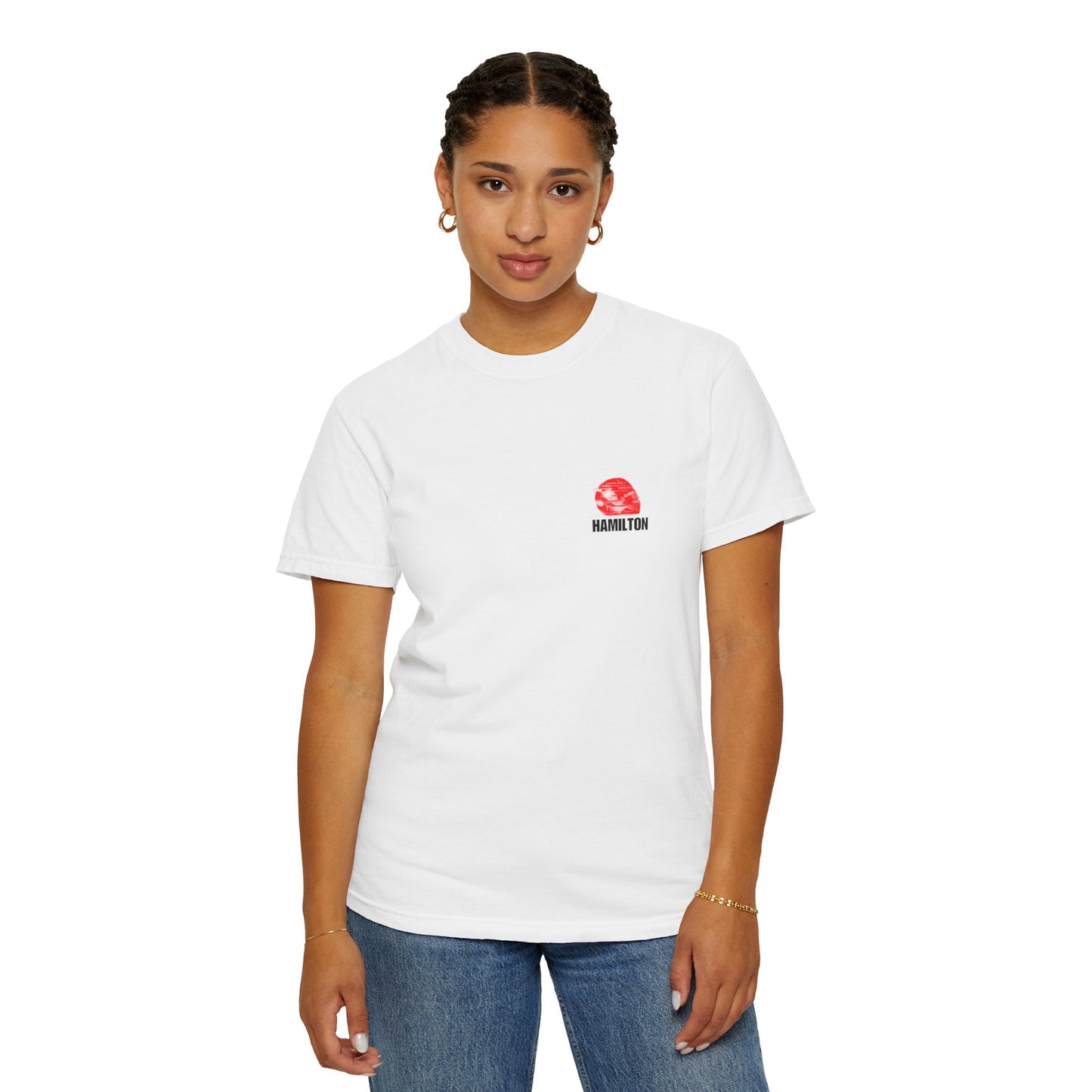 Lewis Hamilton Comfort Color T-shirt - Track Star