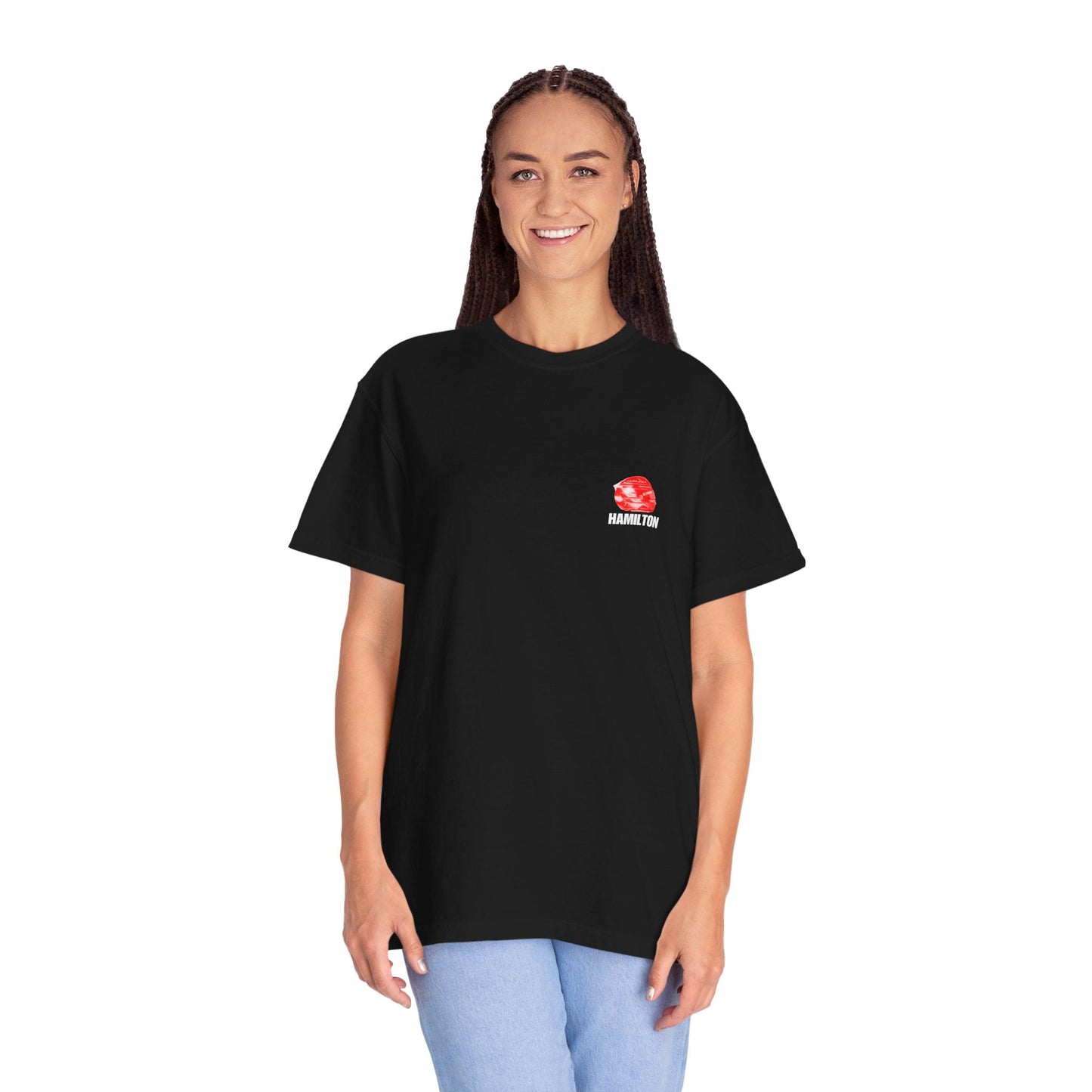 Lewis Hamilton Comfort Color T-shirt - Track Star