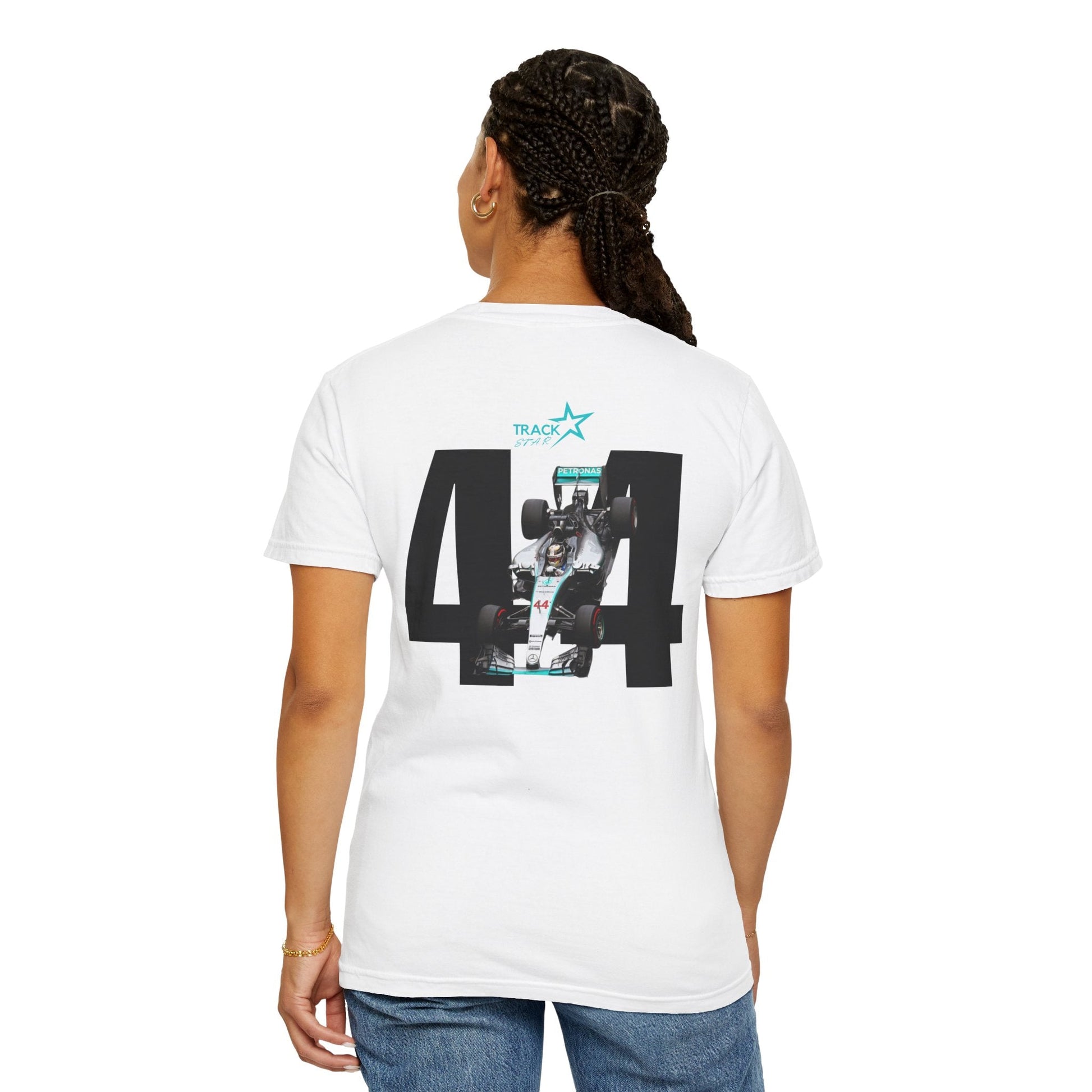 Lewis Hamilton Comfort Color T-shirt - Track Star