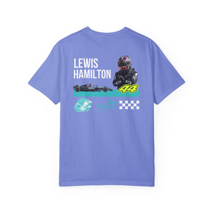 Lewis Hamilton Comfort Color T-shirt - Track Star