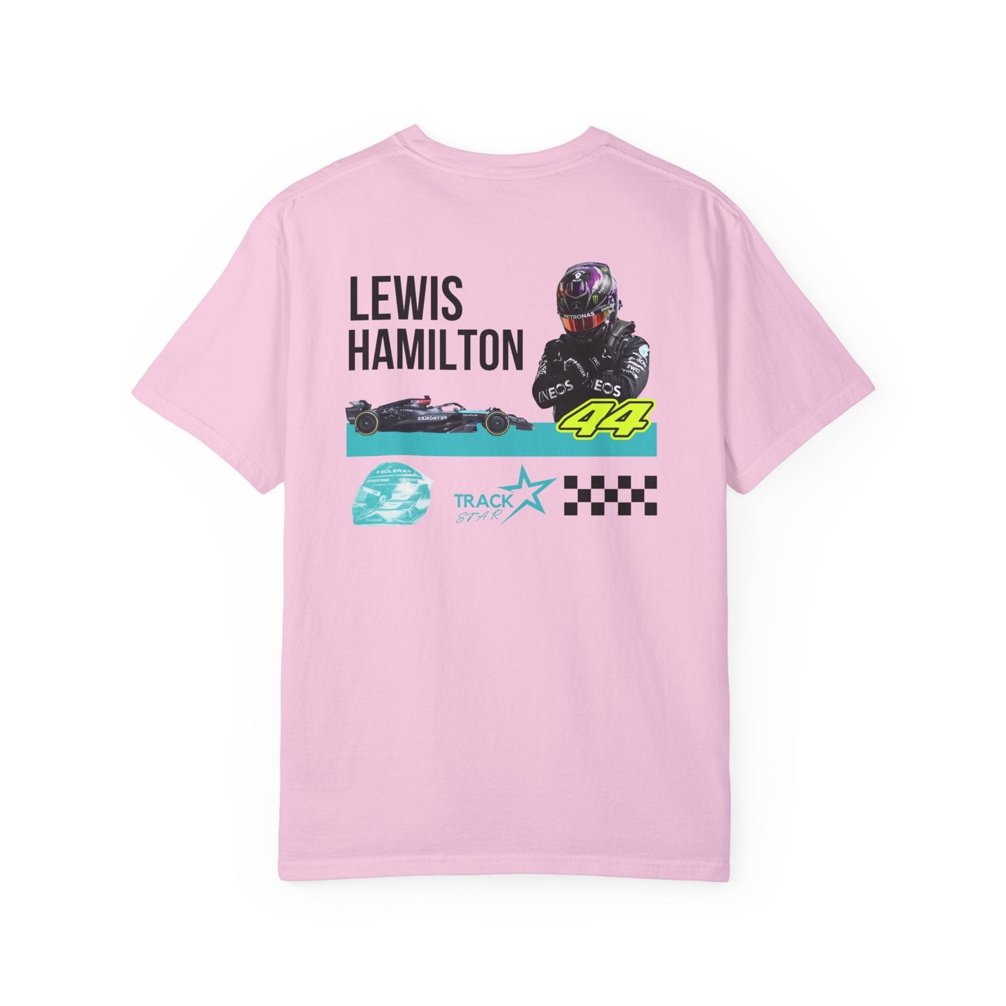 Lewis Hamilton Comfort Color T-shirt - Track Star