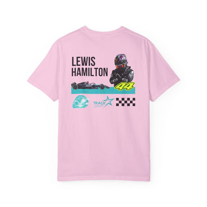 Lewis Hamilton Comfort Color T-shirt - Track Star